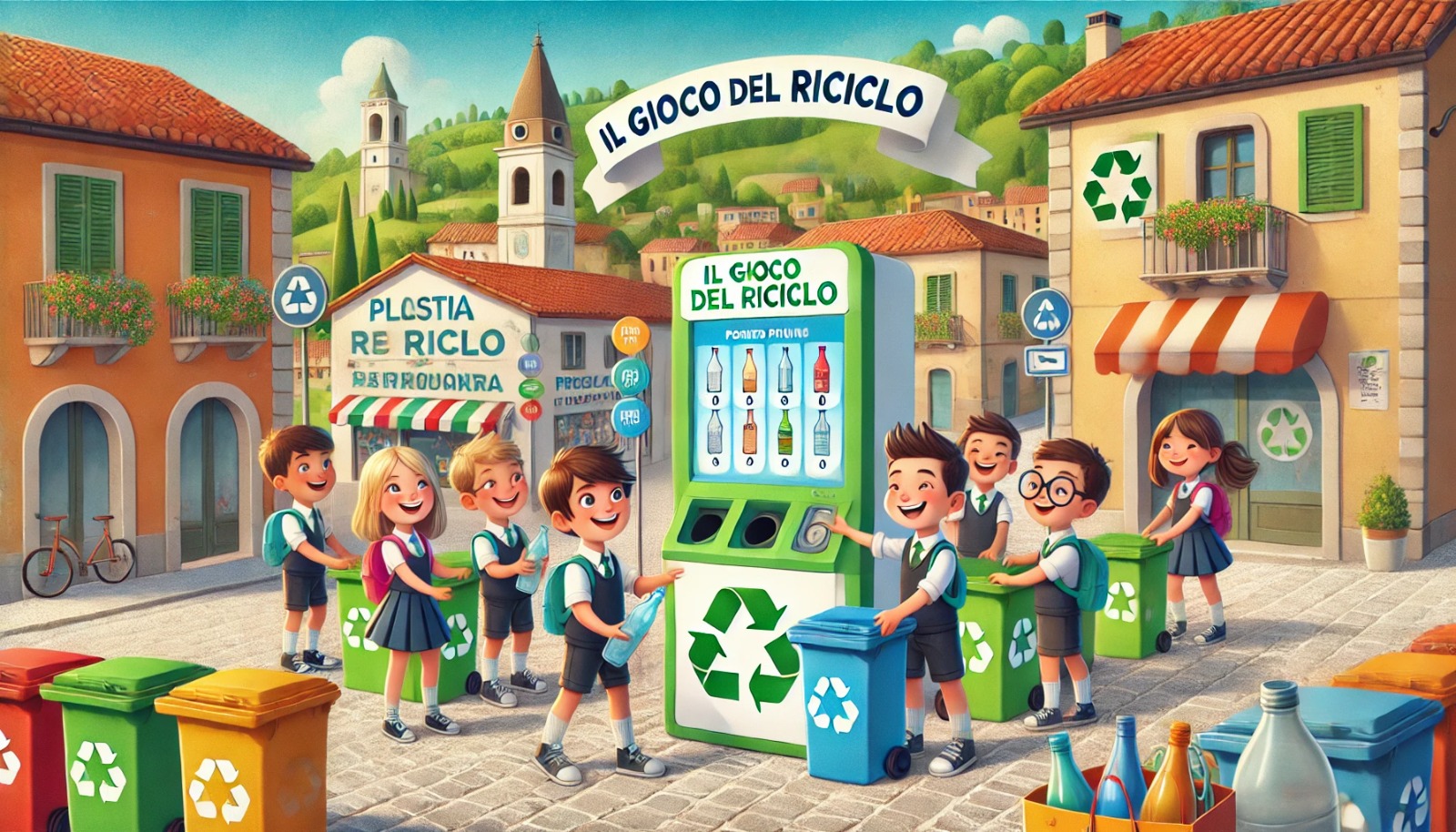 Pescopagano Gioca al Riciclo: I Bambini, i Protagonisti del Futuro Sostenibile